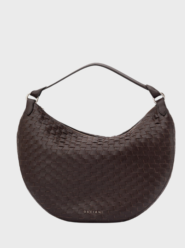 ORCIANI Borsa Dumpling Nappa Woven Large
