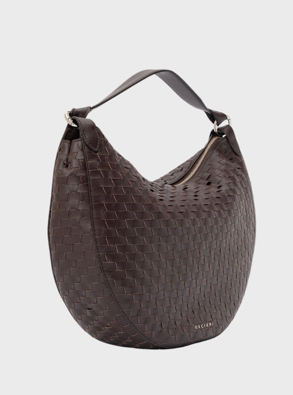 ORCIANI Borsa Dumpling Nappa Woven Large