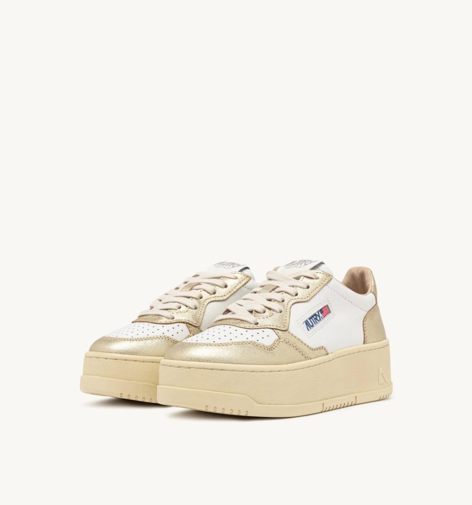 AUTRY Sneakers Medalist Platform in Pelle