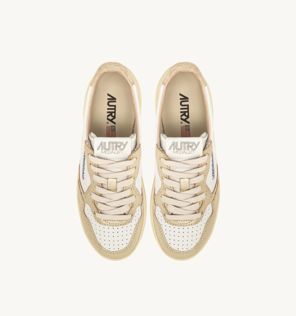 AUTRY Sneakers Medalist Platform in Pelle