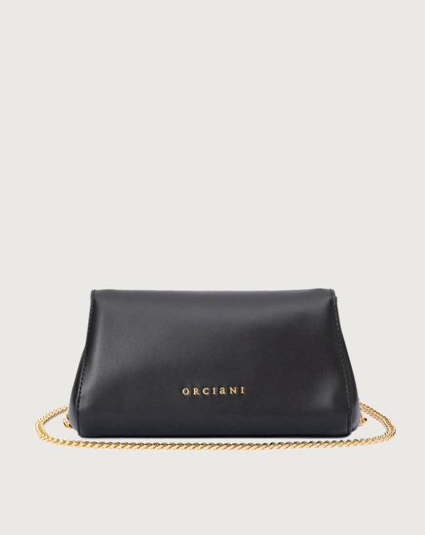 ORCIANI Clutch Gossip Nappa Chain