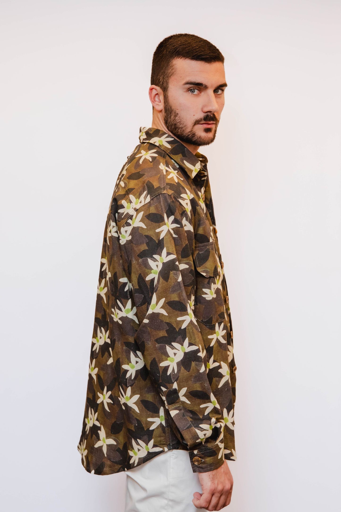 WHITE SAND Giacca Camicia