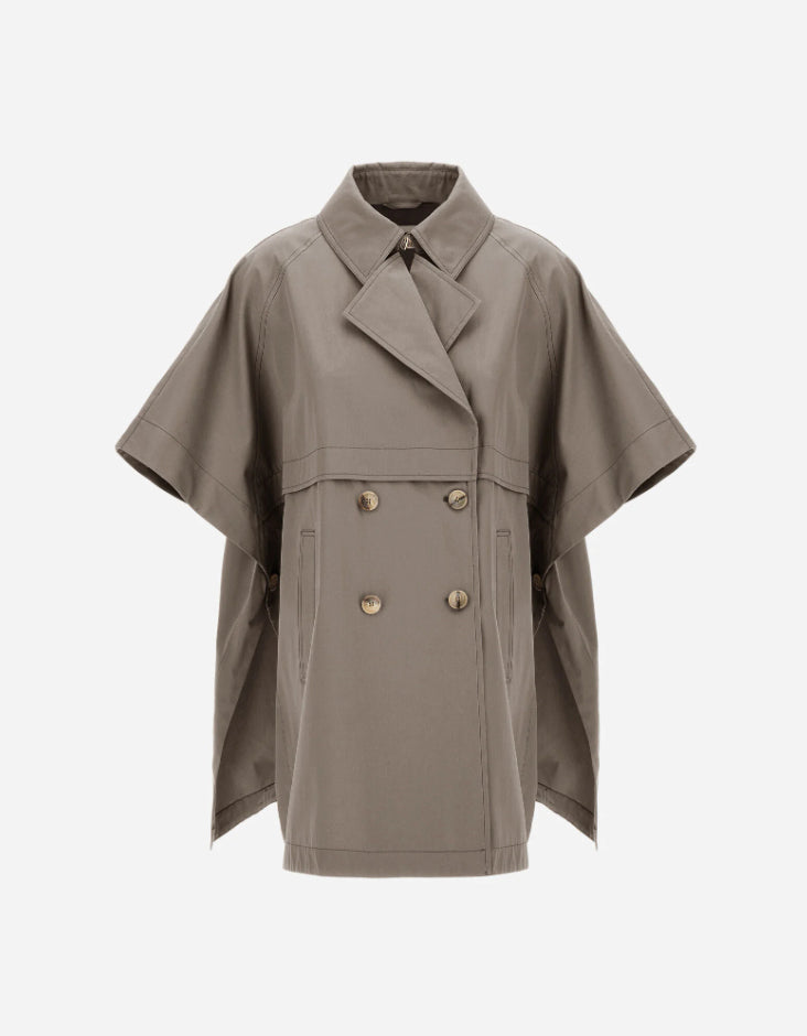 HERNO A-Shape Poncho in Dean