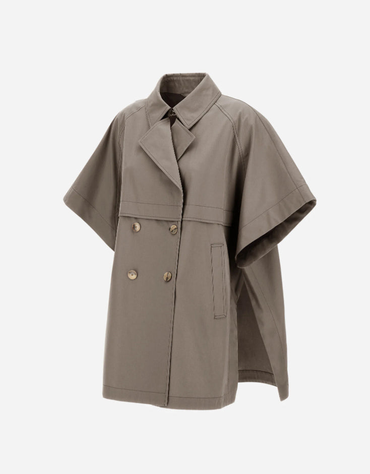 HERNO A-Shape Poncho in Dean