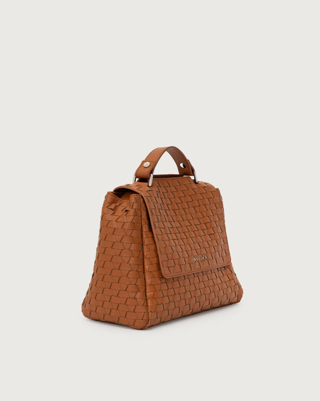 ORCIANI Borsa Sveva Nappa Woven Small