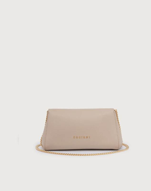 ORCIANI Clutch Gossip Nappa Chain